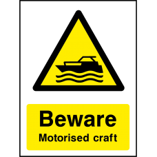 Beware Motorised Craft